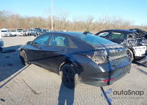 2021 Hyundai Elantra Sel из США, поврежденный, VIN 5NPLM4AG3MH012124